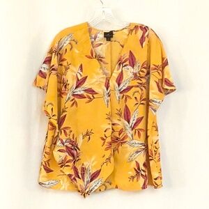 Worthington Short Sleeve Blouse